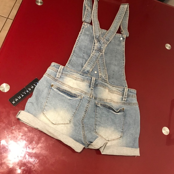 Denim Romper - Picture 3 of 3